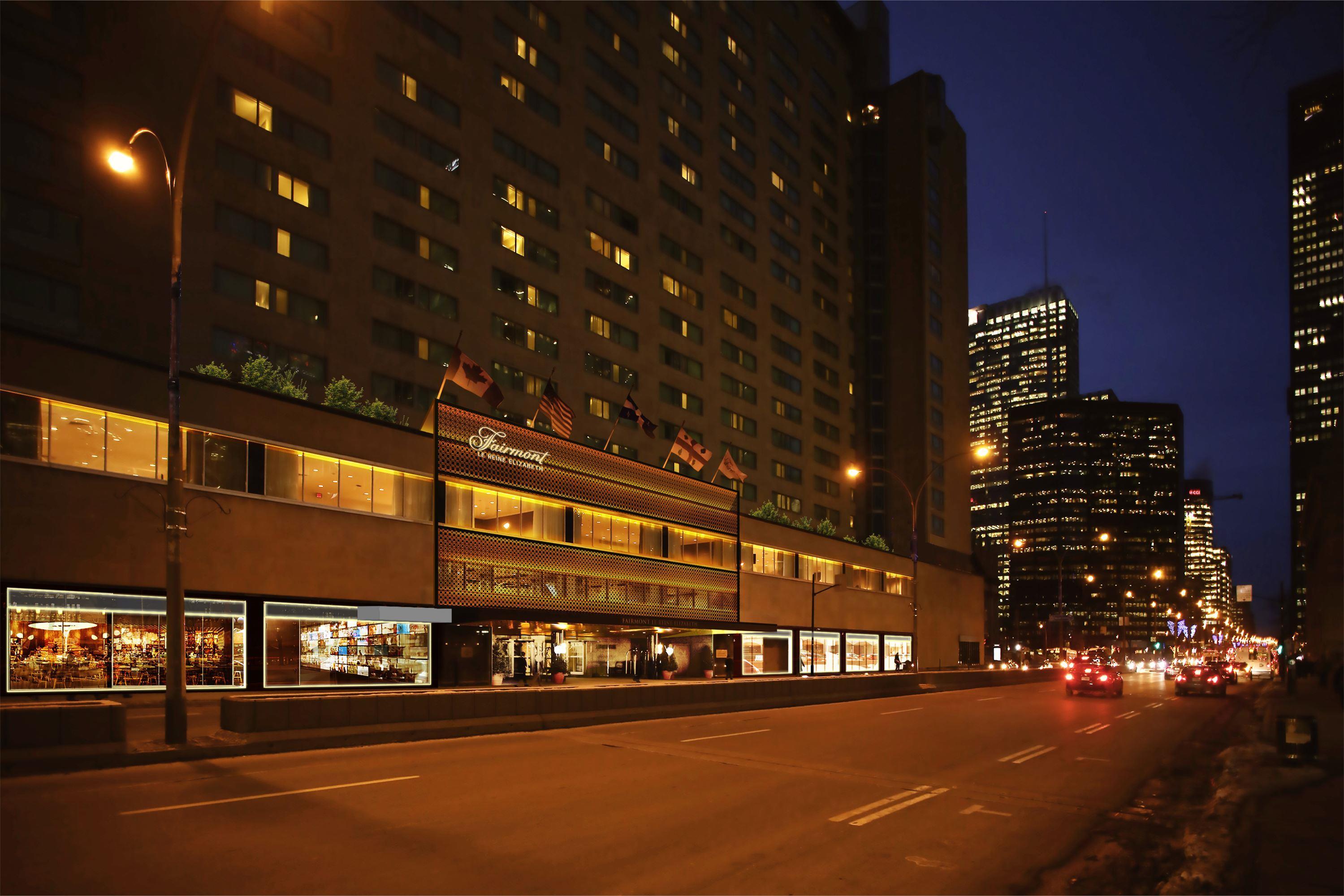 Fairmont The Queen Elizabeth Hotel Montréal Exterior foto