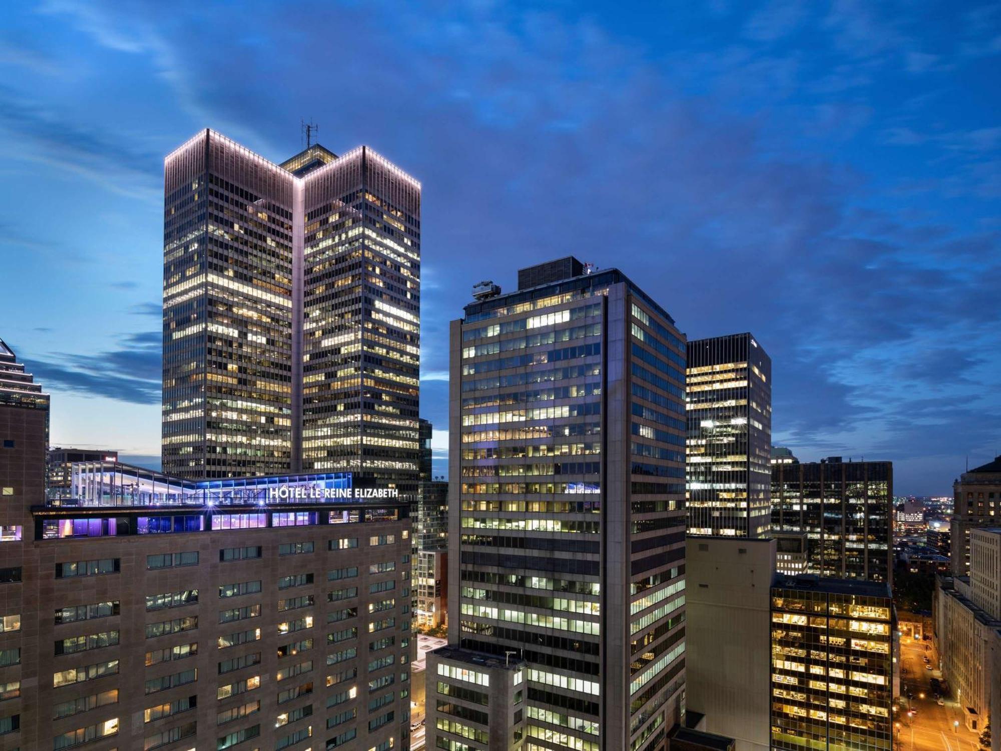 Fairmont The Queen Elizabeth Hotel Montréal Exterior foto